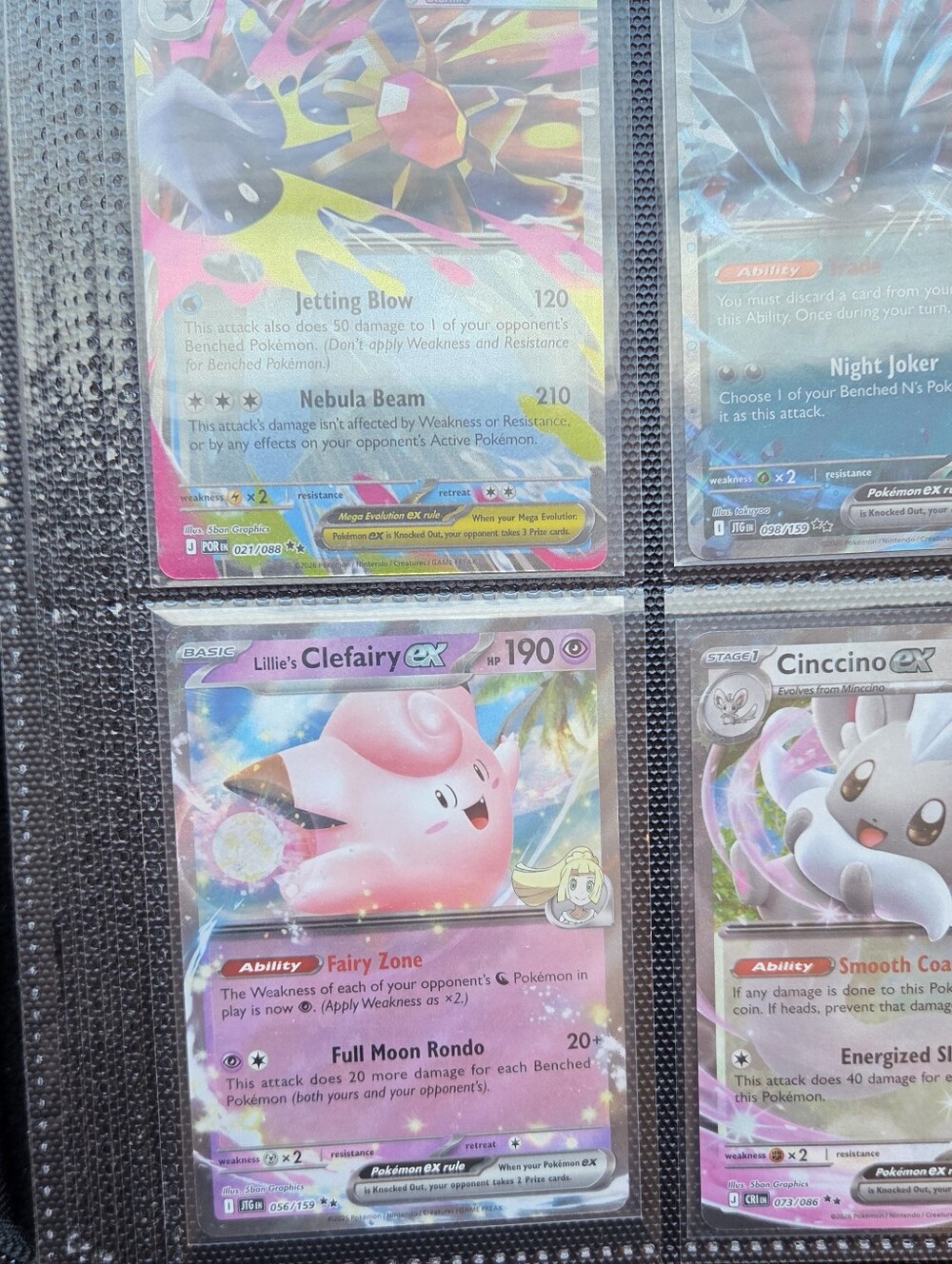 Pokémon EX Card Set Holo TCG Journey Together, Chaos Rising, and Perfect Order - Picture 7 of 10